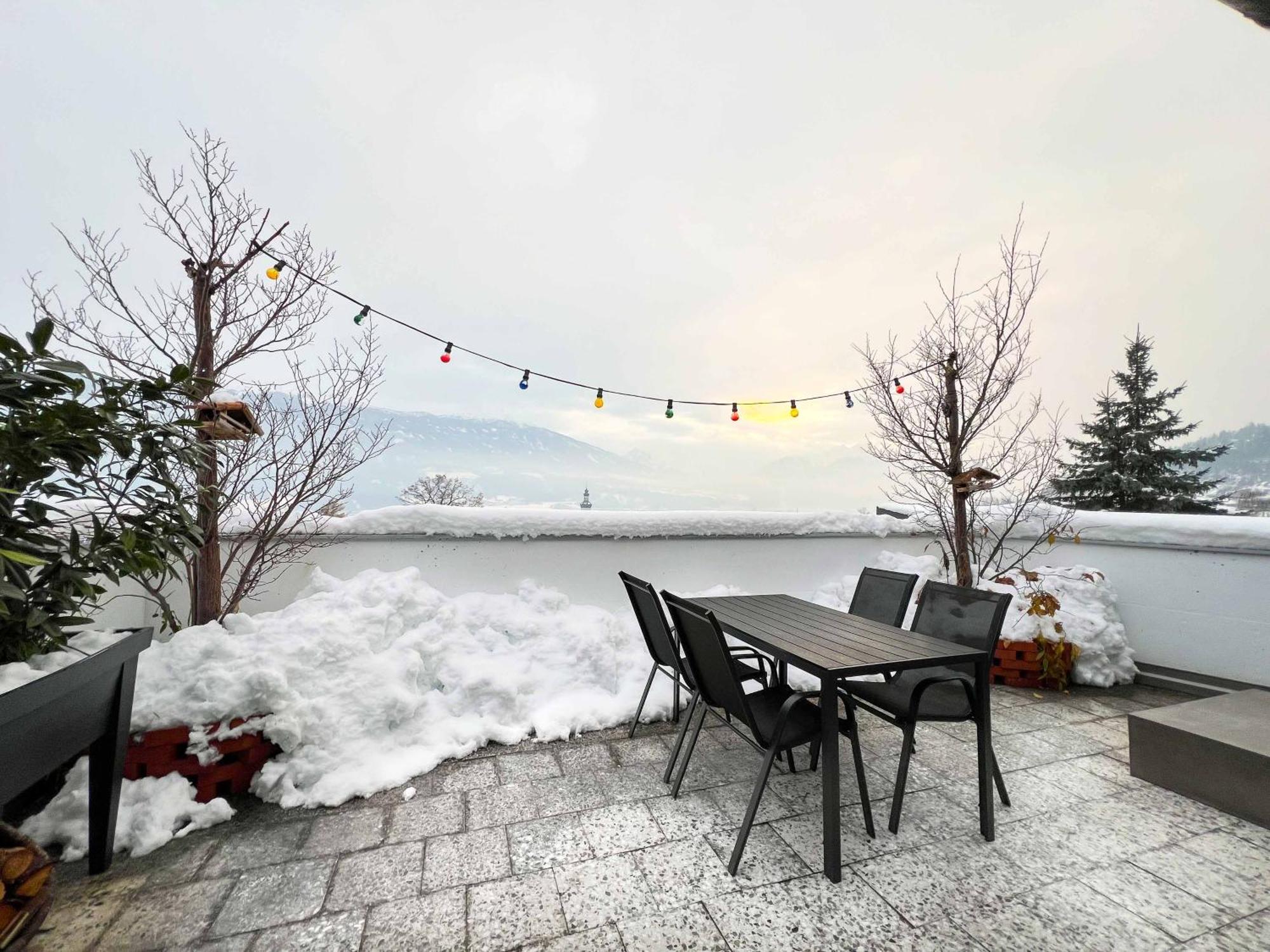 Apartamento Sunny Mountain Loft - Terrace & Garden Thaur Exterior foto